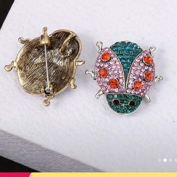 New Vintage Style Bug Brooch - Picture 8 of 8